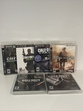 Lote de 6 jogos Call of Duty (PS3) Black Ops I II MW4 MW3 MW2 Ghosts comprar usado  Enviando para Brazil