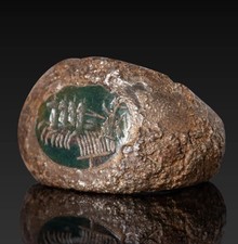 ANEL DE FERRO ROMANO COM JASPE VERDE INTAGLIO REPRESENTANDO APOLLO DIRIGINDO CARRUAGEM SOLAR comprar usado ANEL DE FERRO ROMANO COM JASPE VERDE INTAGLIO REPRESENTANDO APOLLO DIRIGINDO CARRUAGEM SOLAR comprar usado  Enviando para Brazil