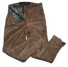 Ladies leather trousers d'occasion  Expédié en Belgium