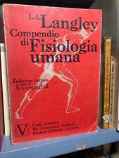 Compendio fisiologia umana usato  Palermo