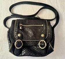 Bolsa tiracolo rara Henry Bendel cobra preta comprar usado  Enviando para Brazil