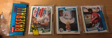 Pacote 1990 Jose Canseco Athletics Mauro Gozzo Blue Jays Marquis Grissom Expos, usado comprar usado  Enviando para Brazil
