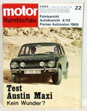 Motor rundschau 1969 gebraucht kaufen  Westerrönfeld