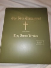 The Bible New Testament KJV 16 Cassette Tapes in Green Case Vtg Nar. Paul Mims comprar usado  Enviando para Brazil