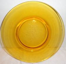 PRATO DE JANTAR VINTAGE VERECO ÂMBAR TRANSPARENTE França vidro temperado 8 7/8 polegadas diamete comprar usado  Enviando para Brazil