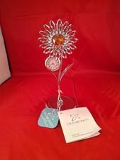 Crystocraft swarovski clock for sale  HUDDERSFIELD