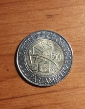 Moneta 500 lire usato  Torrita Tiberina