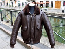Giubbotto pelle bomber usato  Milano