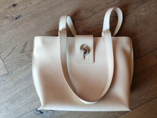Borsa furla crema usato  Roma