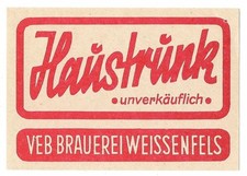 Ddr etikett groß gebraucht kaufen  Prösen