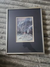 Estampa de farol Kari Anderson Door County "Cana Island", emoldurada  comprar usado  Enviando para Brazil