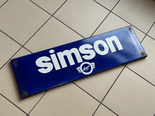 Simson ddr emailschild gebraucht kaufen Simson ddr emailschild gebraucht kaufen  Deutschland