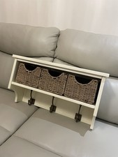 White coat hooks for sale  BARNET
