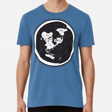 Camiseta Flat Earth Maps tamanho P a 5XL fabricada nos EUA comprar usado  Enviando para Brazil