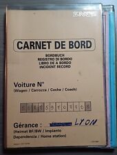 Sncf logbook usi d'occasion  Expédié en Belgium
