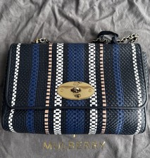 Mulberry blue medium for sale  SWINDON