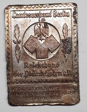Plakette reichsbund philatelis gebraucht kaufen  Idar-Oberstein
