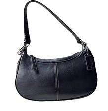 Bolsa de ombro Coach Demi Hobo Legacy Hampton couro Y2K preta pequena # 7593 comprar usado  Enviando para Brazil