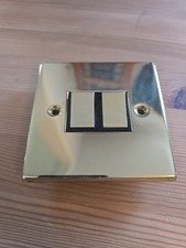 Brass light switch for sale  GLASGOW