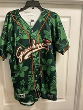Usado, Camiseta Greensboro Grasshoppers Margaritaville Night tamanho 48 XL Jimmy Buffett #72 comprar usado  Enviando para Brazil
