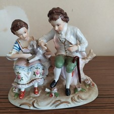 Porcelaine ancienne couple d'occasion  Ploërmel