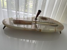 Vintage schreibtischset marmor gebraucht kaufen  Ittlingen