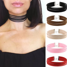 Multilayer choker samtband gebraucht kaufen  Kirchheim b.München