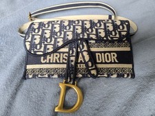 Dior blue saddle for sale  GOOLE