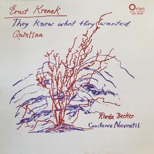 Ernst krenek rheda for sale  Brooklyn