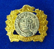 Distintivo berretto reggimento usato  Spedire a Italy