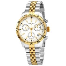 Relógio feminino Mathey-Tissot Mathey II cristal quartzo mostrador branco H1822CHBI comprar usado Relógio feminino Mathey-Tissot Mathey II cristal quartzo mostrador branco H1822CHBI comprar usado  Enviando para Brazil