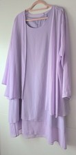 Kleid chiffon flieder gebraucht kaufen  Sachsenheim