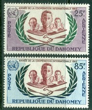 Dahomey 1965 airmail d'occasion  Saint-Jean-de-Boiseau