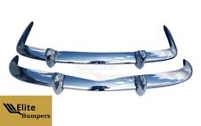 Novos para-choques VW Karmann Ghia 1956-1971 estilo euro em aço inoxidável comprar usado  Enviando para Brazil