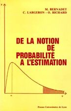 Notion probabilité estim... d'occasion  Hennebont