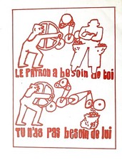 Mai affiche 65x46cm d'occasion  Saint-Léger-sur-Dheune