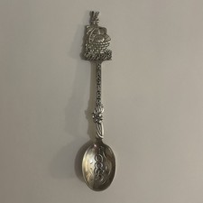 Usado, Colher de Páscoa colecionável 1985 banhada a prata lembrança coelho cesta ovos comprar usado  Enviando para Brazil