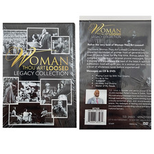 T.D. Jakes Woman Thou Art Loosed Legacy Collection DVDs & CDs NEW Open Pck READ comprar usado  Enviando para Brazil