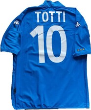 Maglia italia totti usato  Roma