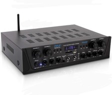 LEIA! Receptor de áudio home theater amplificador Bluetooth karaokê 500W 4 canais comprar usado  Enviando para Brazil