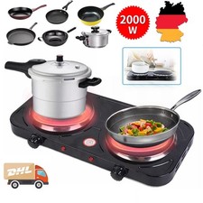 Doppel kochplatte 2000w gebraucht kaufen  Aspisheim, Grolsheim