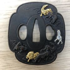Beau tsuba bronze d'occasion  Châtillon-sur-Seine