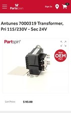 Transformador Antunes substituição 7000319  comprar usado  Enviando para Brazil