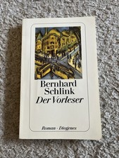 Buch bernhard schlink gebraucht kaufen  Unterschleißheim