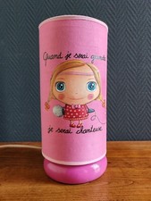 Lampe chevet cylindrique d'occasion  Toulouse-