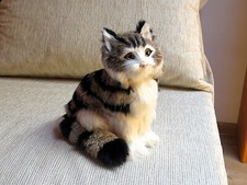 Ausgestopfte katze stofftier gebraucht kaufen  Roßhaupten