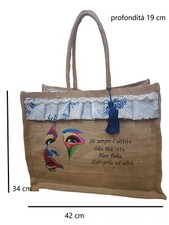 Borsa con ricamo usato  Oria