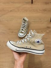 Converses montantes beige d'occasion  Mérignac