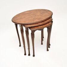 Antique burr walnut for sale  LONDON