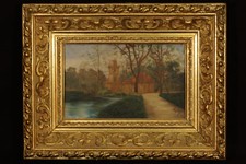 Huile toile xixème d'occasion  Issigeac